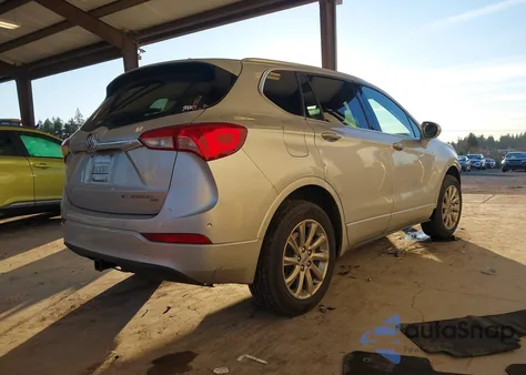 2019 Buick Envision Awd Essence from USA, damaged, VIN LRBFX2SA2KD007632